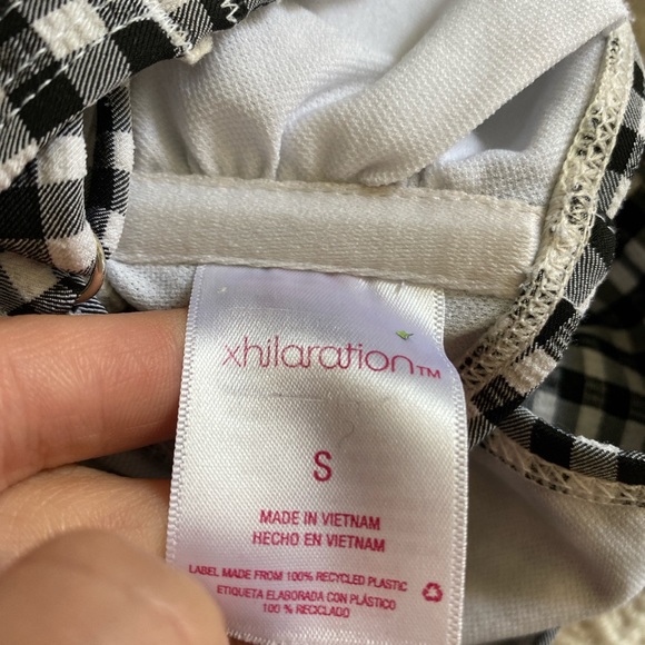 Xhilaration black and white bikini set - Picture 4 of 4